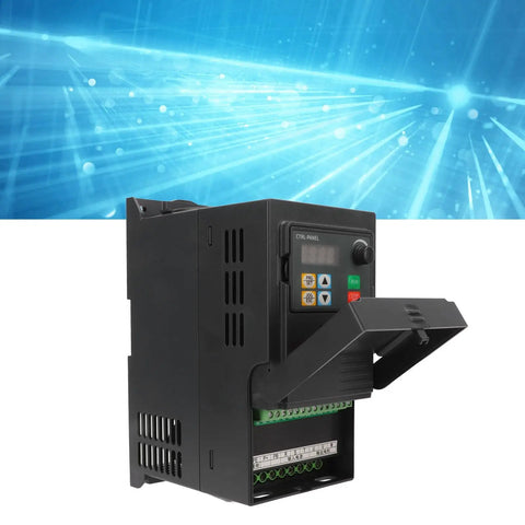 Beefy VFD Drive For 380 To 440V Input And 0 To 440V Output Single To Three-Phase Variable Frequency Drive With open hatch