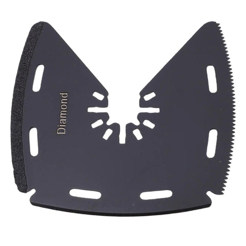 Versatile 3 In 1 Oscillating Tool Blade For Sawing, Scraping And Grinding In High Carbon Steel With Heat Treated Design