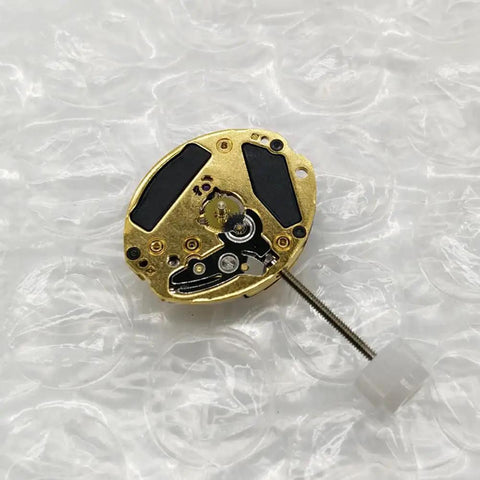 Gold Precision Quartz Movement Replacement Kit With Gear Set For Watch Repair No Battery Needed Compact Portable.