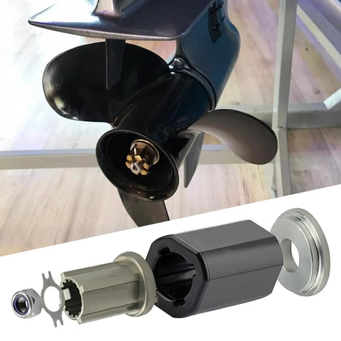 Prop Hub Kit For Mercruiser Alpha Bravo One Drives Flo Torq II Hub Replacement 135 To 300 HP Verado 200 To 300 HP