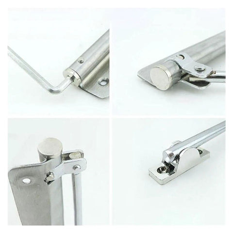 Close-up of Hydraulic Door Closer With Adjustable Speed For Doors Between 15Kg And 45Kg No Slam Quiet Soft Close Built To Last