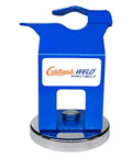Magnetic MIG Welding Torch Holder With Ultra Strong Base for Hands Free Work, Pro Grade Durable Metal Clamp in blue