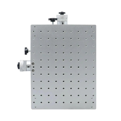 Pro Grade Dual Axis Motion Stage For Precision Adjustment 300x220x90mm XY Table With 140x80mm Stroke Aluminum Alloy Build Front View