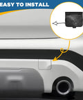 Rear Bumper Tow Hook Cover For X3 G01 G08 2018 2019 2020 White Right Passenger Side Replacement Towing Eye Cap No Tools Needed