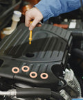 Mechanic using 200 Pcs Copper Gasket Washers Assortment Kit For Sheet Metal Repair And Auto Body Welding on car engine
