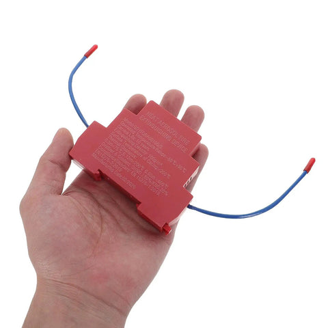 Automatic Fire Extinguisher Sticker For Car Engine Bay And Truck Self Activating Aerosol Fire Suppression Patch in hand.