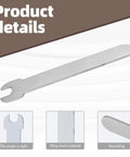 692900 Replacement Polisher Wrench for 7424XP 7424 7335 7336 97355 97366 Random Orbit Sanders, ultra-thin metal spanner