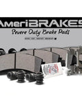 Coated Rear Brake Rotors Replacement Parts For Ford F350 Super Duty DRW 2014 2015 2016 2017 2018 2019 2020 2021 Direct Replacement Beefed Up Durable Long Lasting Performance 5 Year Warranty severe duty brake pads kit