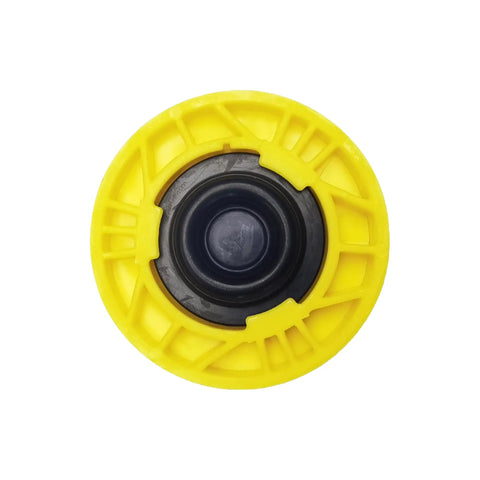 Top view of Brake Master Cylinder Fluid Reservoir Cap For Jeep Wrangler Cherokee Compass 2014 2020 And Chrysler Pacifica 2015 2017