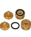 Dope Gold Aluminum Anodized Welding Hood Fasteners Set for Pipeliner Style Helmets Replacement Headgear Hardware