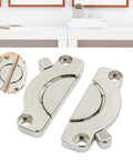 Sturdy Zinc Alloy Cabinet Hinges Table Connector For Furniture No Fuss Install With Screws lightweight desk bracket