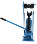 Front view of 16 Ton Hydraulic Pipe Bender Pro Grade With 8 Dies One Half Inch To Three Inch Manual Tube Bending Machine