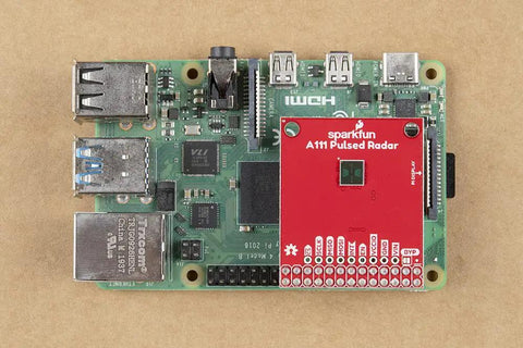 60GHz Pulsed Radar Breakout A111 With Integrated Antenna Single Chip PCR Radar Solution SPI Interface Up To 50MHz High Precision Distance Motion And Gesture Sensing For DIY Projects