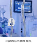 White Plastic Flow Control Tube Clamps Pack For One Quarter To Five Sixteenth Inch Tubing Adjustable Hose Pinch Valves