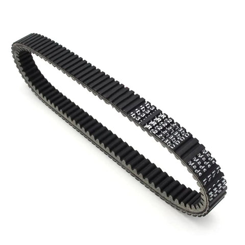 Heavy Duty V Drive Motorbike Belt For Bennche Cowboy Spire 1000 1000X 800 Models visible from an angled view, showcasing rubber construction.