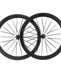 Ultra Light Carbon Road Disc Wheelset With Tubeless Setup And Carbon Spokes, Smooth Ratchet System Hub, 50mm rim