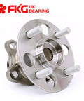 Rear Wheel Bearing Hub Assembly Pair For 2006 2014 Toyota Yaris And 2012 2015 Prius C, 4 Lug, Left And Right Sides, displayed