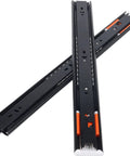 Real Deal Push To Open Drawer Slides With Sleek Ball Bearing Glide And No Sweat Setup For 250Mm 500Mm Cabinets Toolboxes And Storage Shelves.