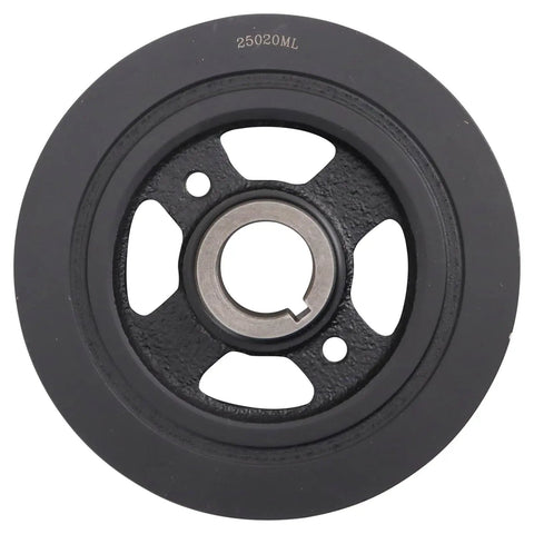 Boss Grade Harmonic Balancer And Belt Drive Pulley For Toyota Corolla Celica Direct Fit Replacement, front view