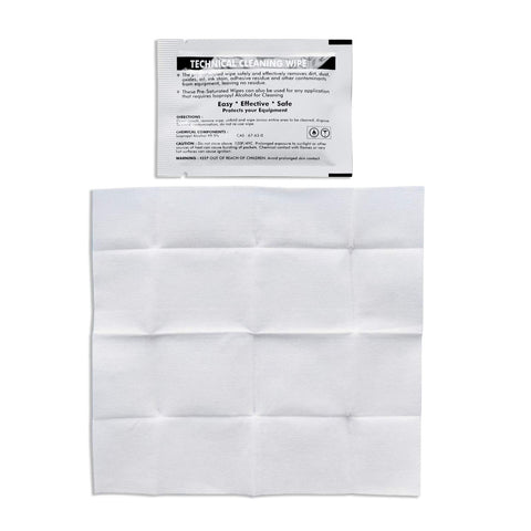 Multipurpose 5x6 Inch Large Nonwoven Cleaning Wipes Pre Saturated For Surfaces Electronics Computers Printers Thermal Paste Removal