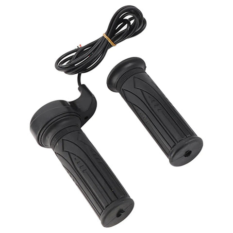 Beefed Up Aluminum Alloy 500W Brush Motor Speed Controller with Smooth Throttle Grip for Electric Bikes Scooters