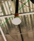 Premium White Ceiling Fire Sprinkler Cover Plates Decorative Sprinkler Head Protectors Concealed Escutcheon Caps showing a white sprinkler cover.