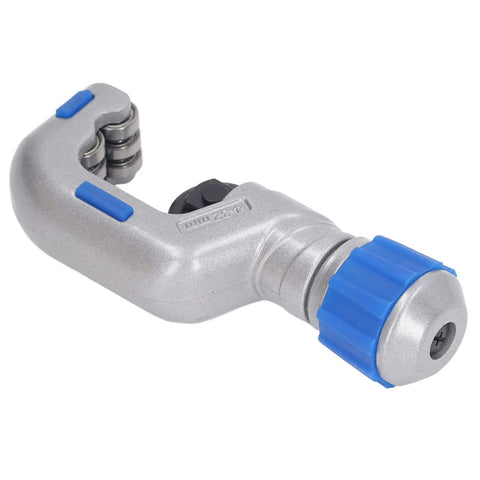 Pipe Cutter For 4 To 32 mm Copper Aluminum Steel Iron Tubes With Ergonomic Knob, durable metal and blue handle design