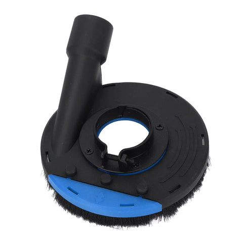Badass Angle Grinder Dust Collecting Guard For 100Mm And 115Mm Small Grinders With Osha Compliant Triple Layer Concrete Filtering And Reinforced Abs Protective Shield Cover, focuses on the ABS brush design.