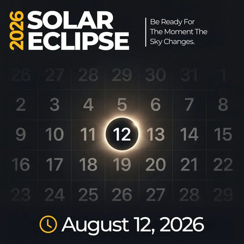 Legit ISO And CE Certified Solar Eclipse Glasses For Safe Direct Sun Viewing Ultra Clear Lenses Top Tier Eye Protection Shield With Rugged Frame For 2026 Eclipse Season