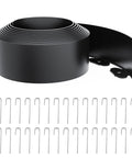 4 Inch Tall 20Ft Landscape Edging Kit With 30 Metal Staples Plastic Garden Border For Lawn Flower Bed And Yard Landscaping Durable Easy Install Creates Clean Pro Grade Edges