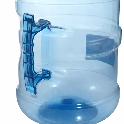 5 Gallon Water Bottle With Easy Grip Handle BPA Free Durable Plastic Jug close-up of ergonomic handle