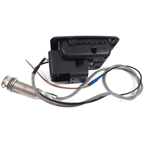 Folk Guitar Pickup Preamp With Built In Tuner And EQ For Acoustic Electric Guitars Solder Free Install Volume Bass Mid Treble