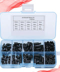 180 Piece Nylon Hex Spacer Standoff Kit With Plastic Storage Box Dope Pro Grade Anticorrosive And Compact Threaded Mounting Hardware For Electronics And Computers DIY Projects, M3 organizer box