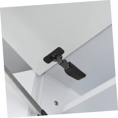 Soft Close Cabinet Door And Cupboard Hinges With Quiet Damping For Seamless Kitchens Bathrooms And Wardrobes Easy To Install Angoily Replacement Hinges For DIY Projects And Cabinet Makeovers installed on a cabinet door