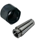 Beefy 1/4 Inch Router Collet Kit With Self Releasing Chuck And Locking Nut For Replacing 48-66 Series Collets Includes 14-46-0166 And 48-66-0975 Compatible With 48-68-0031