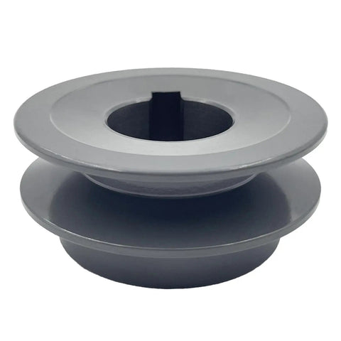 AK24-1 Cast Iron V Belt Pulley for 1 Inch Shafts, 2.45 Inch Outside Diameter, One Groove, 1 Inch Bore with Standard Keyseat, Fits A Series 3L and 4L V Belts, Balanced Machined Sheave for Smooth, Durable Drive