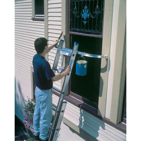 Heavy Duty Ladder Stabilizer For 45 Inch Ladders With Quickclick Lock, Installs In Seconds And Removes In A Snap, Perfect For Painting