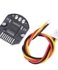 AS5048A Magnetic Encoder 14 Bit High Precision Position Sensor With PWM SPI Interface For Brushless Motor And Motion Control System Dead On Accuracy 360 Degree Non Contact Magnetic Readout, small PCB with wire connector
