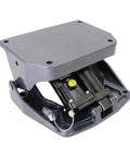 Winibo Heavy Duty Power Tilt And Trim Unit For Outboard Motor Up To 90HP gray electro hydraulic tilt plate with sturdy mount.