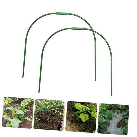 Arch Shaped Greenhouse Frame Kit With Plant Support Rack For Shade Net And Insulation Film, Washable And Reusable, Folds Flat For Easy Storage, Keeps Your Greens Safe From Frost, Birds, And Harsh Sunlight