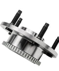 Front Wheel Hub And Bearing Assembly Pair For 2000 2001 Dodge Ram 1500 2WD 5 Lug 2 Piece Replacement With Tone Ring ABS Compatible