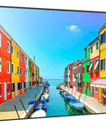 55 Inch Commercial Digital Signage Display With Killer 2500 Nits Brightness And Straight Up Crisp Full HD 1080p LED Screen showcasing a colorful canal scene.