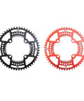 104 BCD Narrow Wide Round MTB Chainring 30T 32T 34T 36T 38T 40T 42T 44T 46T 48T 50T 52T For 1x Drivetrain Ultralight Badass Black Aluminum