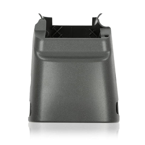 Front view of gray plastic steering column cover for Toyota 4Runner 1990–1995, upper and lower pieces, G-PLUS