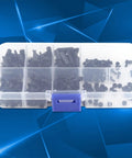 DIY Ready M2 Nylon Standoff Spacers Kit 250 Piece Assortment Hex Female Threaded Columns PA66 Insulated Non Conductive Spacers for PCB Boards and Electronics Projects in organizer case