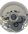 Skeleton Dial Automatic Mechanical Watch Movement With 3 Hands For NH70 NH70A showing intricate gear mechanism