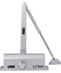 Heavy Duty Commercial Door Closer For Aluminum Storefronts And High Traffic Entrances Surface Mounted Cast Aluminum Body Wrought Steel Arm