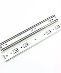 Heavy Duty Industrial Drawer Slides Two Pack Three Section Self Locking Bearing Cabinet Rails Thickened Drawer Guides 51 Wide 800mm