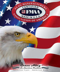American Flag 3x5 Outdoor Flag Made In The USA 70 Polyester 30 Cotton Blend UV Fade Resistant Waterproof Durable Brass Grommets