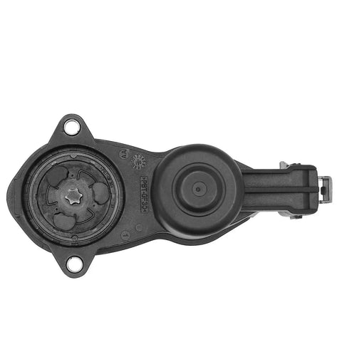 Heavy Duty Rear Parking Brake Actuator For Ford F-150 2015 To 2018 Ace Replacement detailed view of actuator with steel housing.